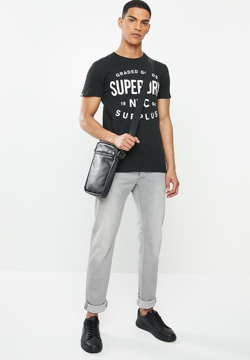 Superdry. - Surplus good classic tee - black