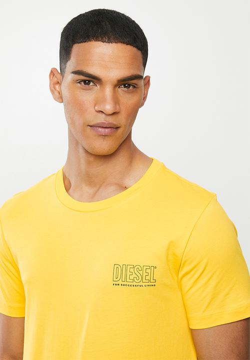 Diesel  - Umlt-Jake T-shirt - yellow