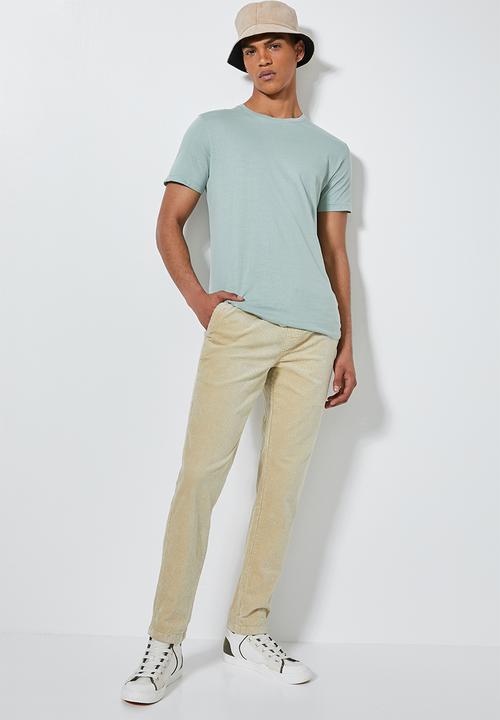 Superbalist - Deco corduroy pants - stone