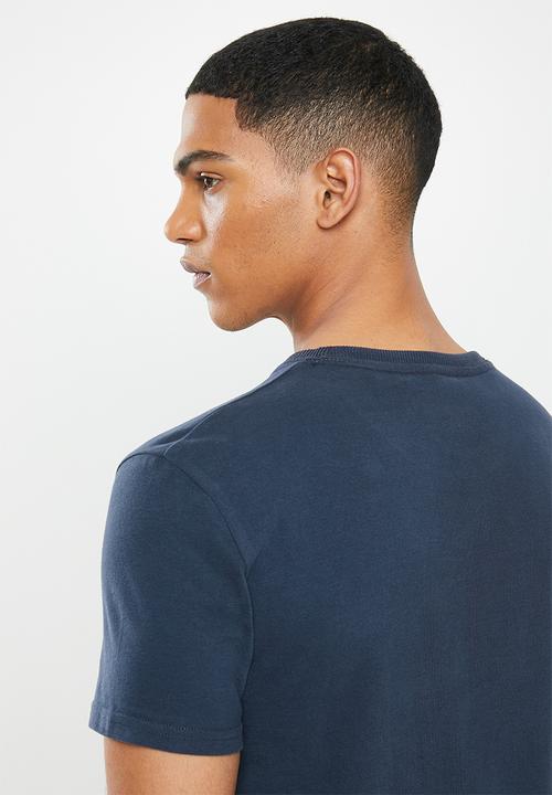 Superdry. - Vl infill store tee - navy