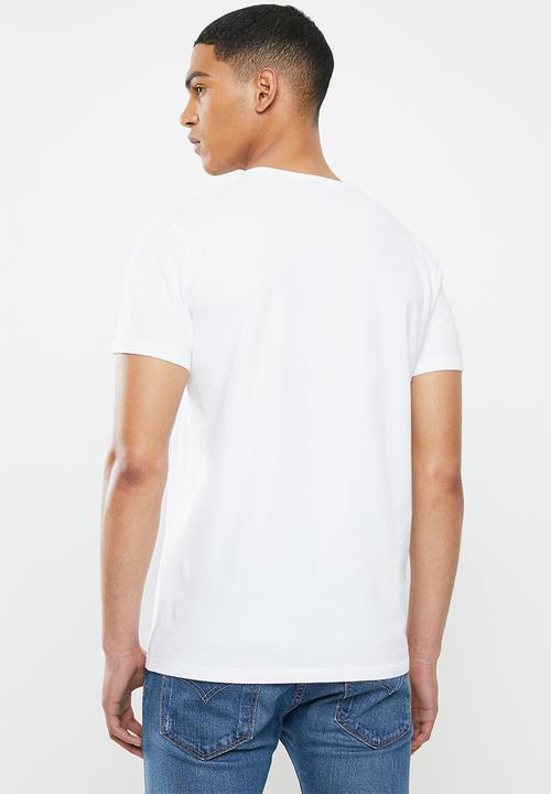Superdry. - Jpn block tee - white
