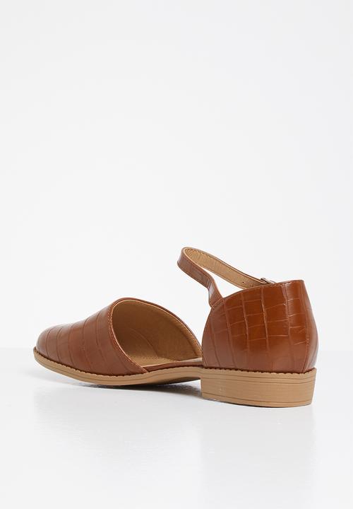 Jada - Croc mary jane - brown