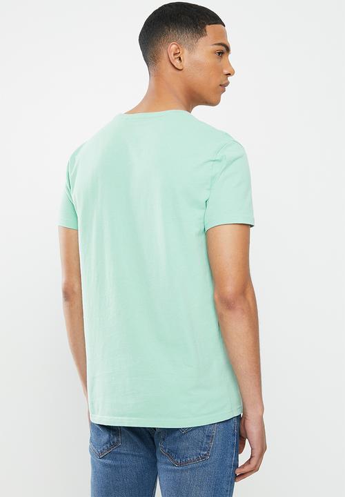 Superdry. - Vl o tee - fresh mint