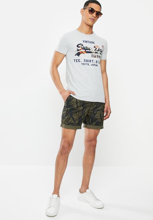 Superdry. - Sunscorched chino shorts - green