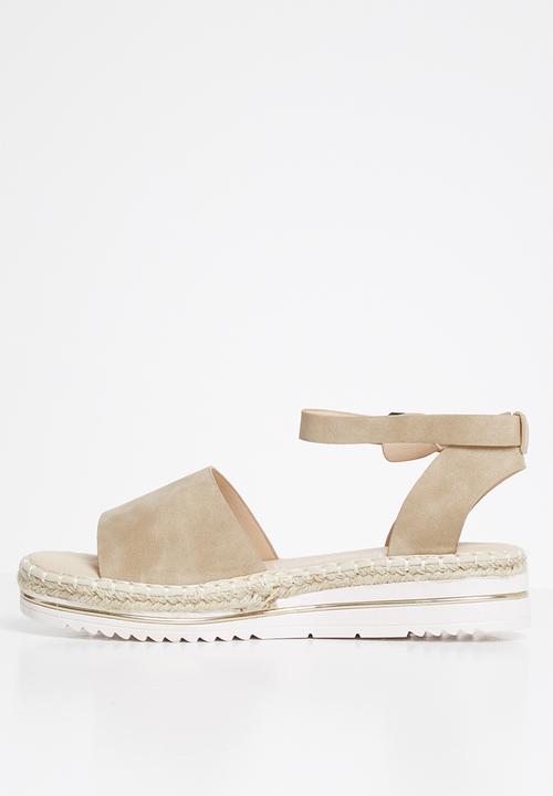 Jada - Ankle strap sandal - beige
