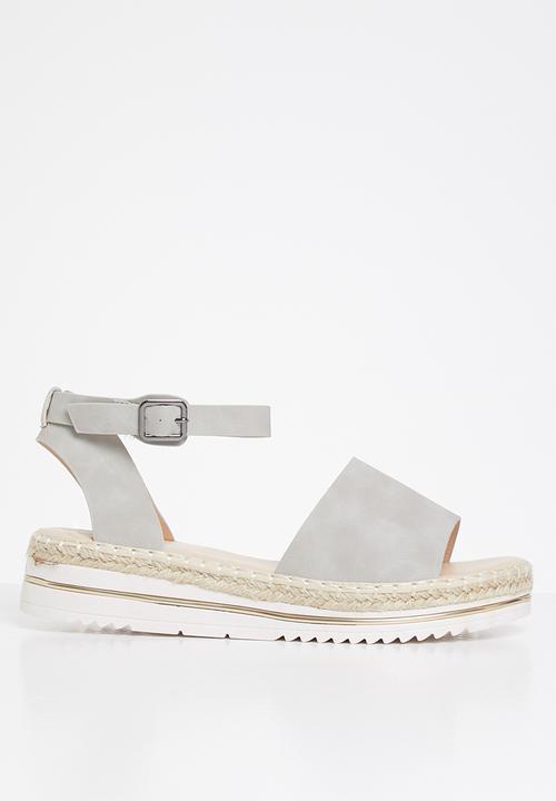 Jada - Ankle strap sandal - grey