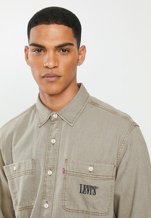 Levi’s® - New camp oversized shirt - brown