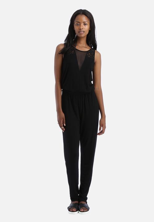 laura mesh jumpsuit