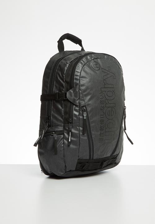 Superdry. - Tarp backpack - black