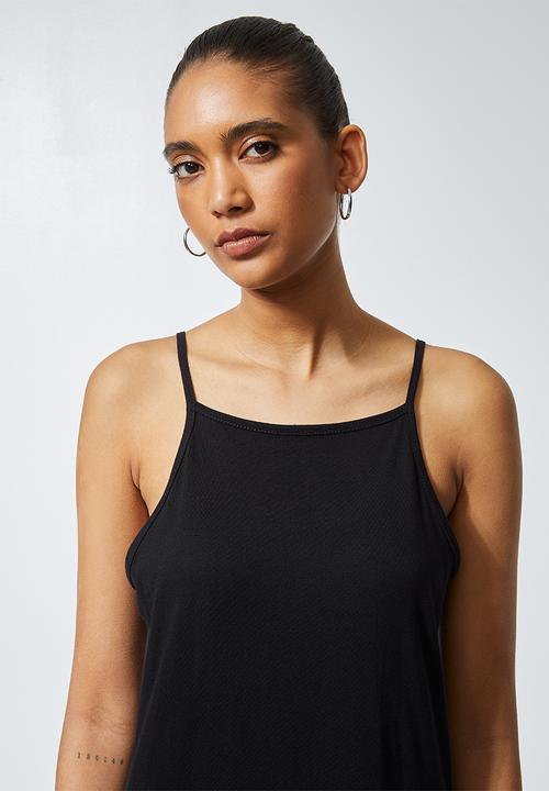 Superbalist - Halterneck strappy dress - black