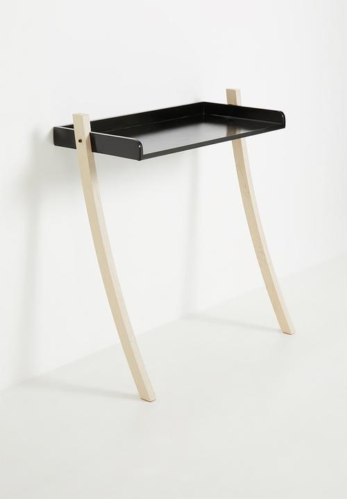 Native Decor - Leaning desk - black