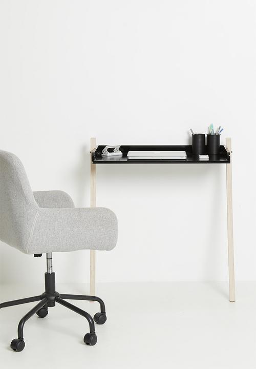 Native Decor - Leaning desk - black