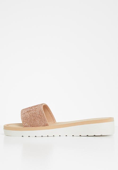 Butterfly Feet - Corley sandal - rose gold
