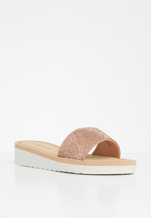 Butterfly Feet - Corley sandal - rose gold