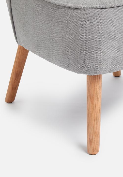 Sixth Floor - Lark resting chair -  dark grey
