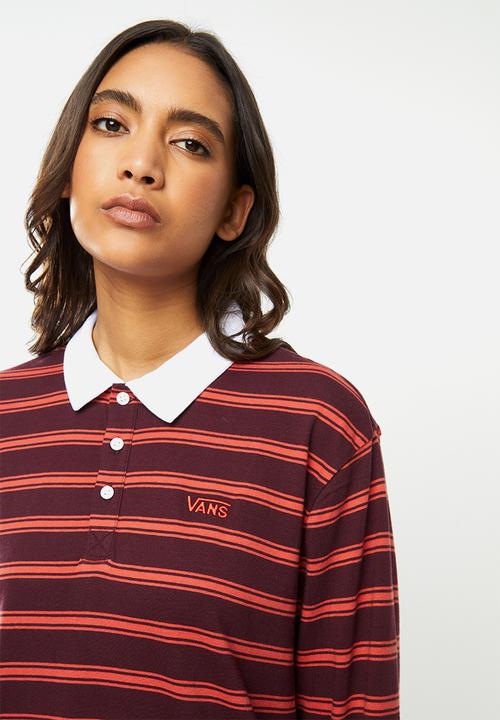 Vans - Stripe polo dress - port royale
