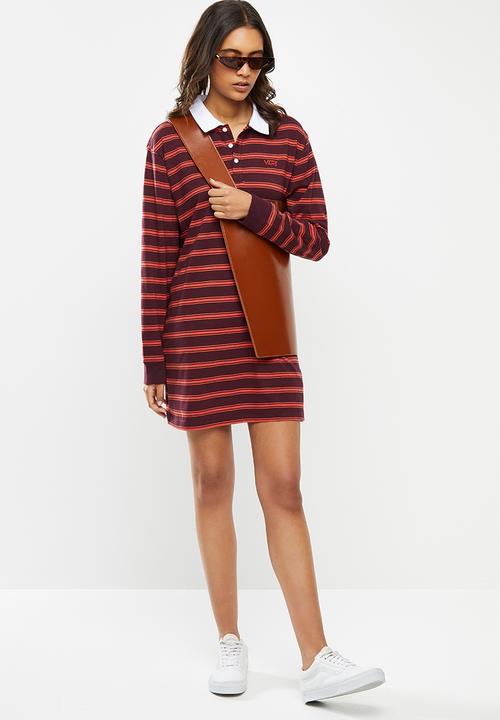 Vans - Stripe polo dress - port royale