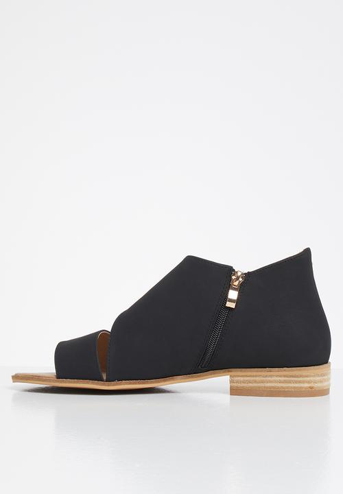 Miss Black - Coona peep-toe - black