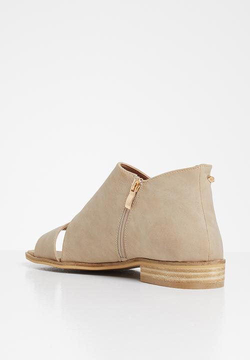 Miss Black - Coona peep-toe - neutral 