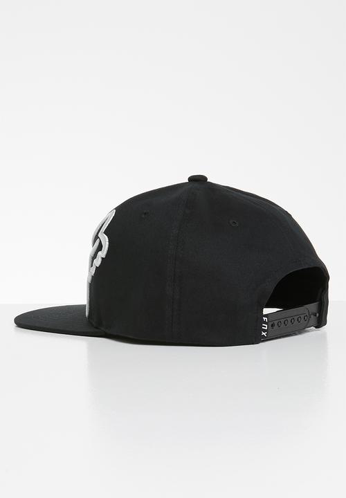Fox - Headers snapback hat - black