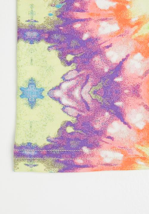 FILA - Sciarpa - rainbow tie dye