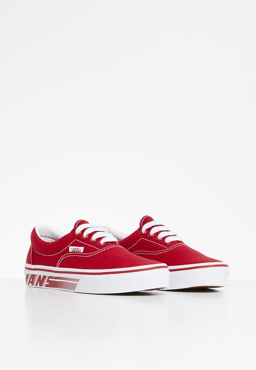 Vans - Uy era - chilli pepper & white