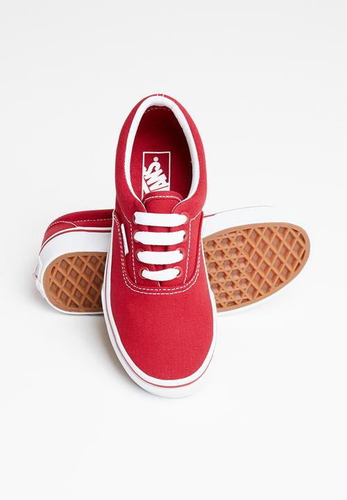 Vans - Uy era - chilli pepper & white