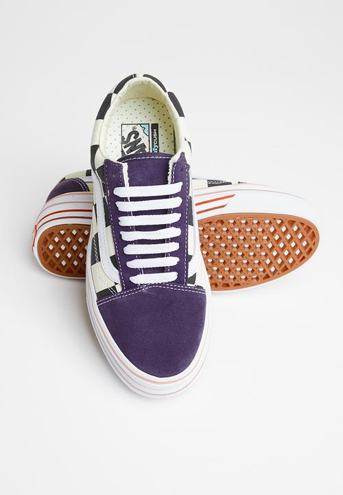 Vans - Super comfycush old skool - purple velvet/classic white
