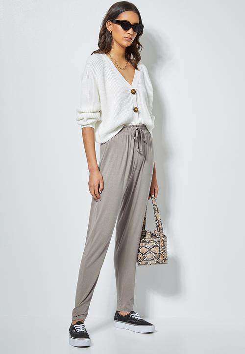Superbalist - Knit jogger - mocha