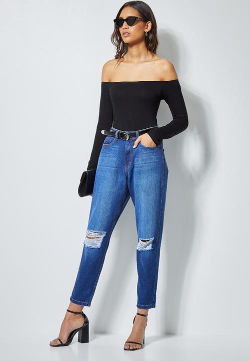 Superbalist - Mom jeans - mid blue