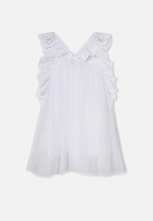 Cotton On - Isabell dress up dress - white