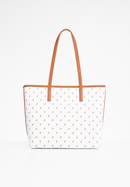 POLO - Lennox tote - white