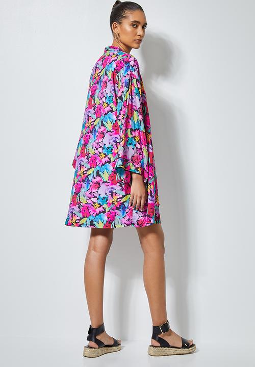 Superbalist - Artisinal watercolour kimono - multi