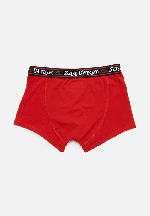 KAPPA - Logo bix 2 pack trucks - red & black