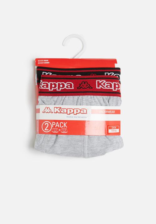 KAPPA - Logo bix 2 pack trucks - white & grey