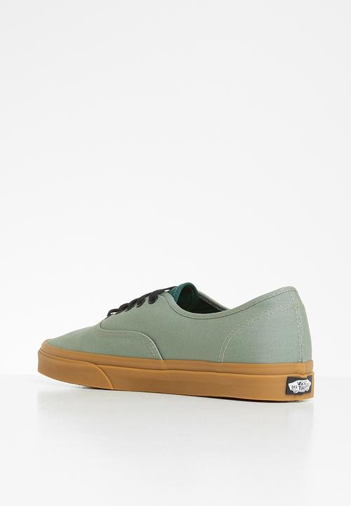 Vans - Authentic - (gum) shadow/trekking green