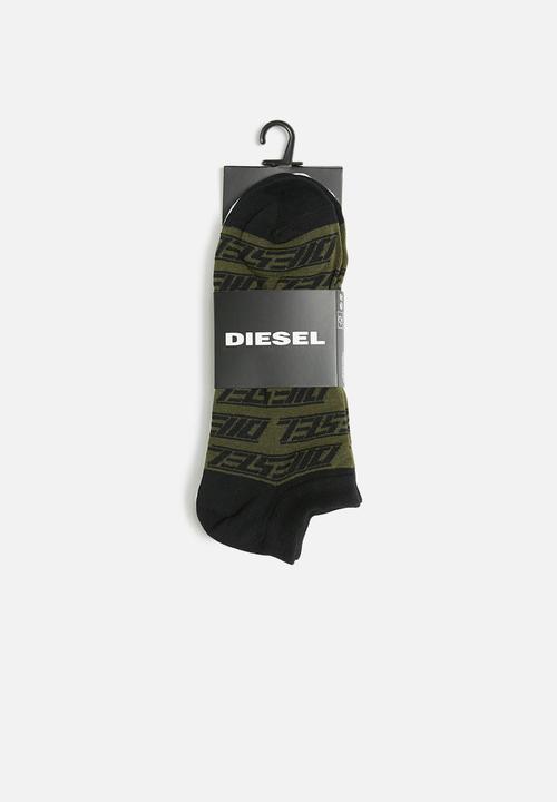 Diesel  - Gost 3 pack invisible socks - multi