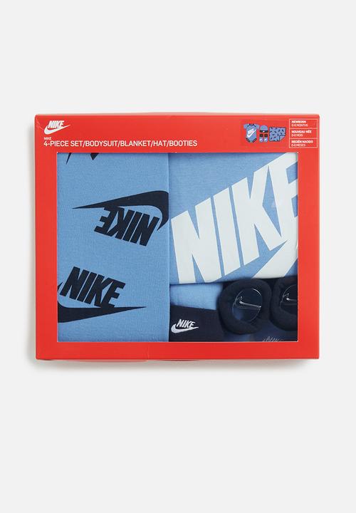 Nike - Nhn futura blanket bodysuit and hat - blue