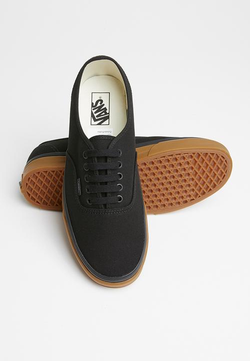 Vans - Authentic - black/gum