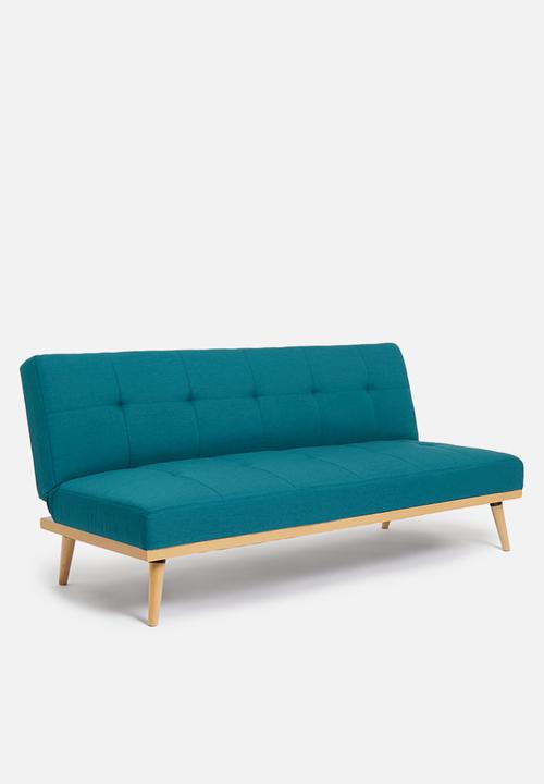 Sixth Floor - Brooklyn sleeper couch - petrol blue