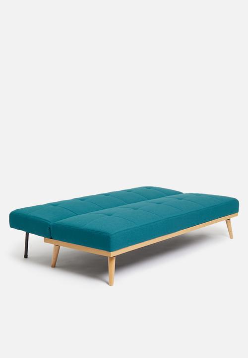 Sixth Floor - Brooklyn sleeper couch - petrol blue