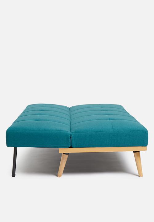Sixth Floor - Brooklyn sleeper couch - petrol blue