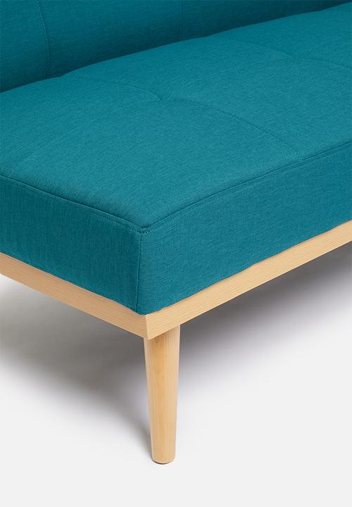 Sixth Floor - Brooklyn sleeper couch - petrol blue