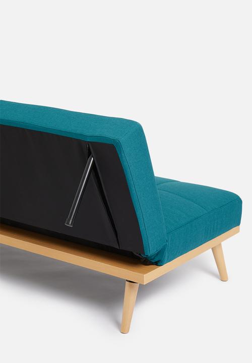 Sixth Floor - Brooklyn sleeper couch - petrol blue