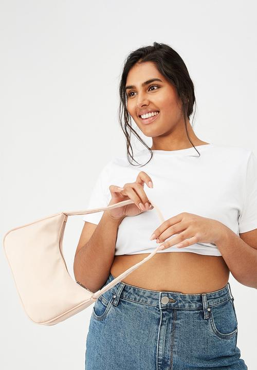 Rubi - Nylon underarm bag - neutral
