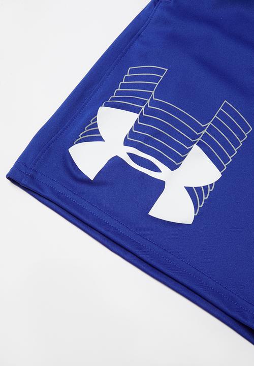 Under Armour - Prototype logo shorts - blue & white