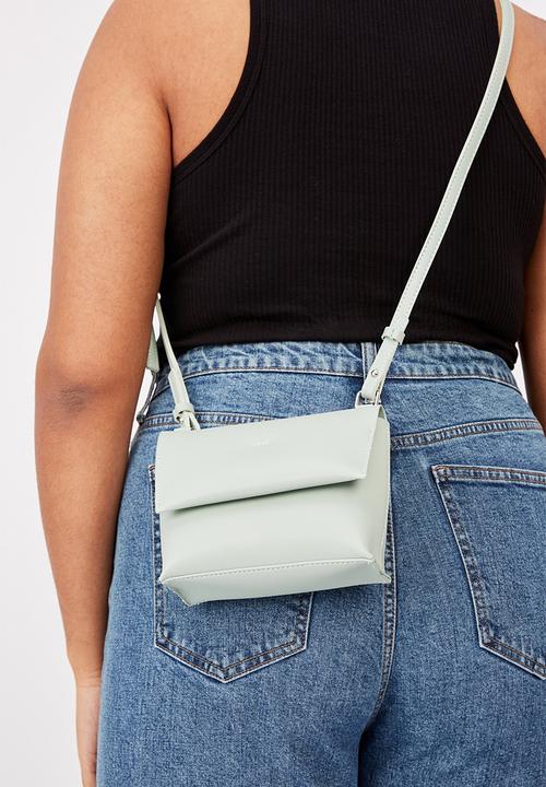 Rubi - Whit cross body bag - sage