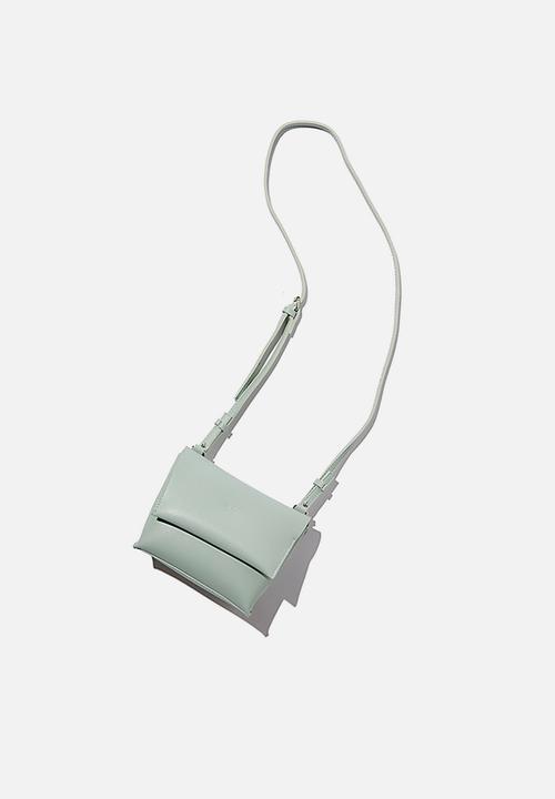 Rubi - Whit cross body bag - sage