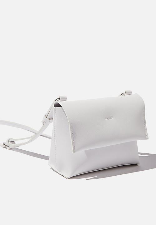 Rubi - Whit cross body bag - white
