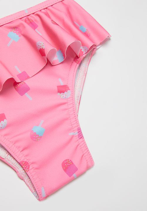 Pop Candy - Ice-cream two piece swimsuit - pink